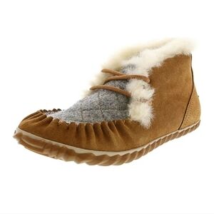 Sorel Women Out N About Elk Ankle Leather Boots shoes sz 8